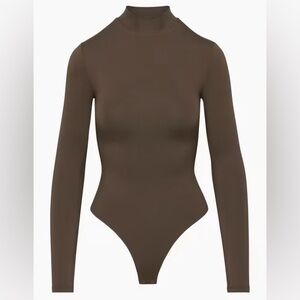 babaton contour turtleneck long sleeve bodysuitt